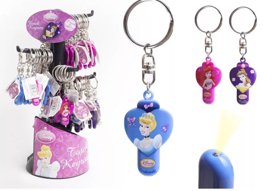 DISNEY PRINCESSES KEYCHAIN ​​WITH FLASHLIGHT-0
